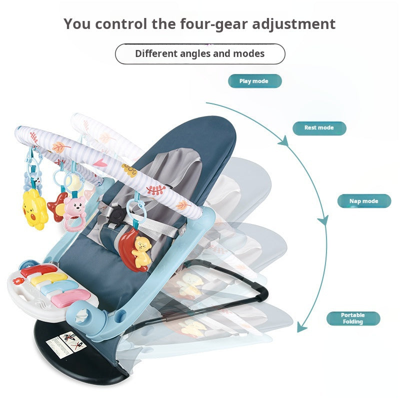 Baby Foot Piano Fitness Rack Baby Rocking Chair Soothing Recliner