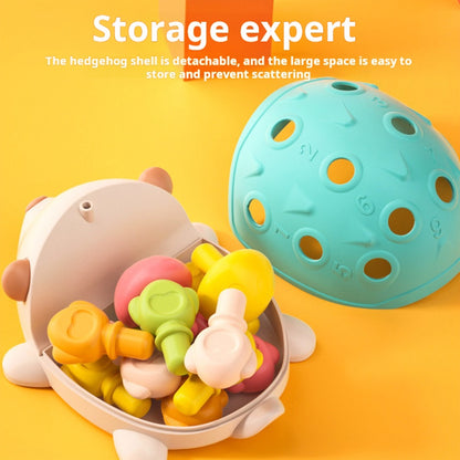Baby Fine Motor Focus Training Hedgehog Puzzle Early Educational Toy
