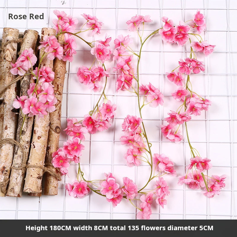 Artificial cherry blossom vine wholesale