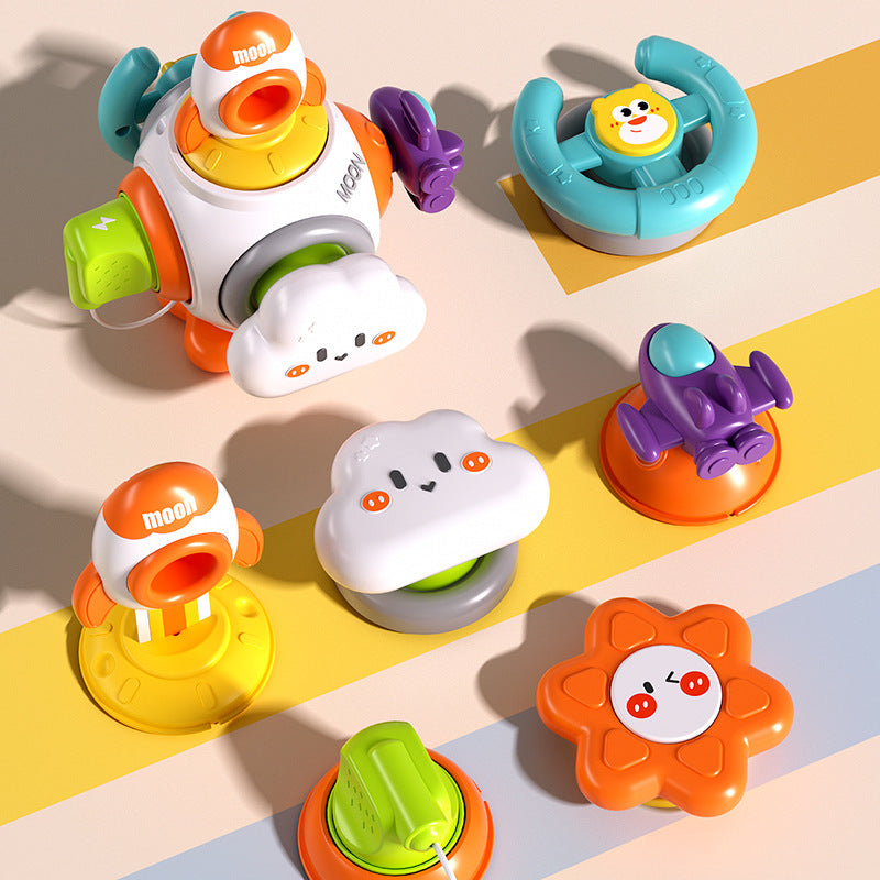 Baby Busy Ball Montessori Grip Sensory Training Early Education Spin Fun