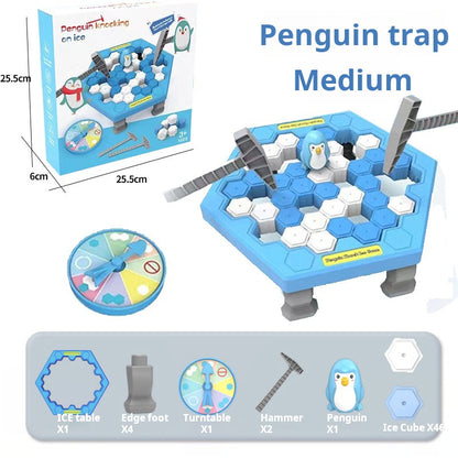 Juego de bloques de hielo Save Penguin, juguete de entrenamiento de enfoque 