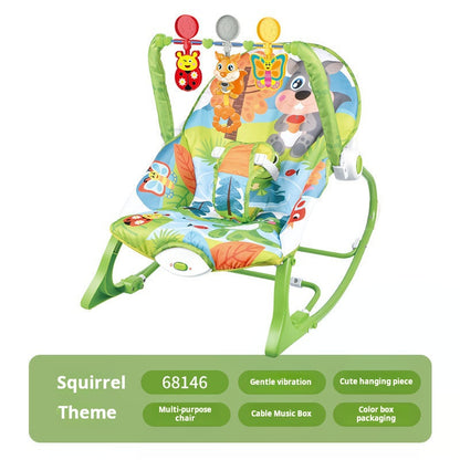 Baby Electric Vibrating Music Rocking Chair Soothing Recliner