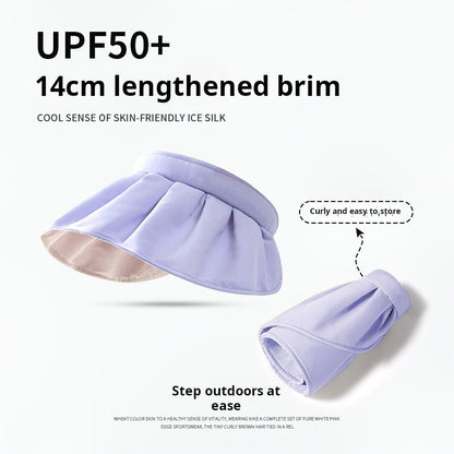 Roll-Up Shell Sun Hat UV Protection
